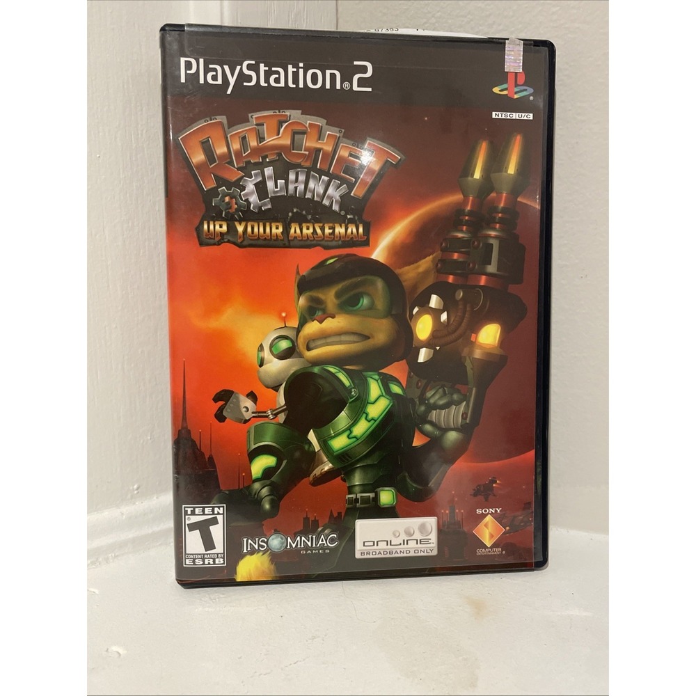 Ratchet & Clank Up Your Arsenal PlayStation 2 PS2 CIB Tested